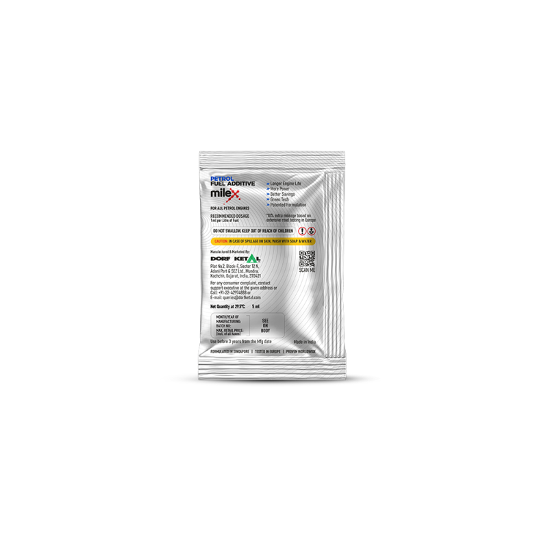 Petrol Pouch 5ml Backshot