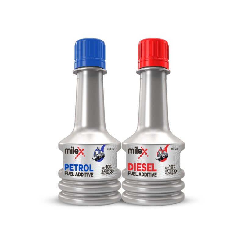 Mileage Booster Combo (Diesel + Petrol Fuel Additive) 200ml Each