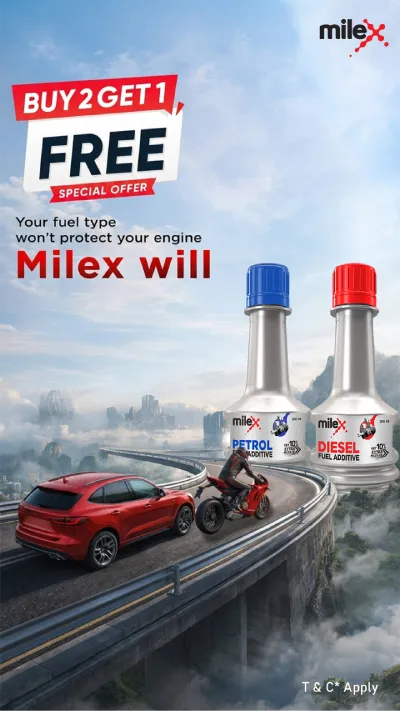 Buy 2 Get 1 FREE on Milex | Milex Fuel Additives